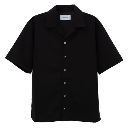 Bonsai Bowling Shirt Regular Fit Black SH001004 Degli Uberti